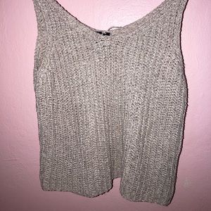 Knit tank top